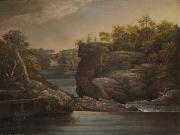 John Trumbull Norwich Falls painting
